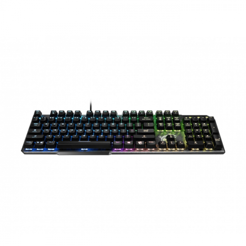 Клавиатура MSI VIGOR GK50 ELITE LL RU Wired, RGB, USB, Black фото 2