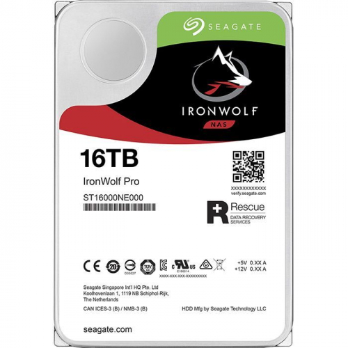 Жесткий диск Seagate IronWolf Pro HDD 16TB 3.5