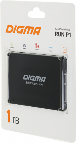 SSD Digma 1Tb SATA3 DGSR2001TP13T Run P1 2.5