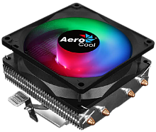 Aerocool Air Frost 4 125W / FRGB / 3-Pin / Intel 115*/ 775/ 1200/ 1700 / AMD / Heat pipe 6mm x4