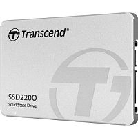 Твердотельный накопитель SSD 2TB Transcend SSD220Q, 2.5", SATA III, QLC, RW 550/ 500 (TS2TSSD220Q)