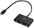Адаптер HP USB-C to 3 USB-A Hub (Z6A00AA)