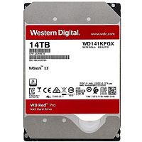 Жесткий диск Western Digital NAS Red Pro HDD SATA-III 14TB 7200rpm 512MB 3.5" (WD141KFGX)