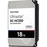 Твердотельный накопитель Western Digital Ultrastar HC550 HDD 3.5" SATA-III 18TB 7200rpm 512Mb (WUH721818ALE6L4) (0F38459)
