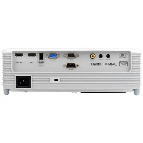 Проектор Optoma EH400 DLP, FHD 1920x1080, 4000Lm, 22000:1, White (95.78E01GC0E) фото 4