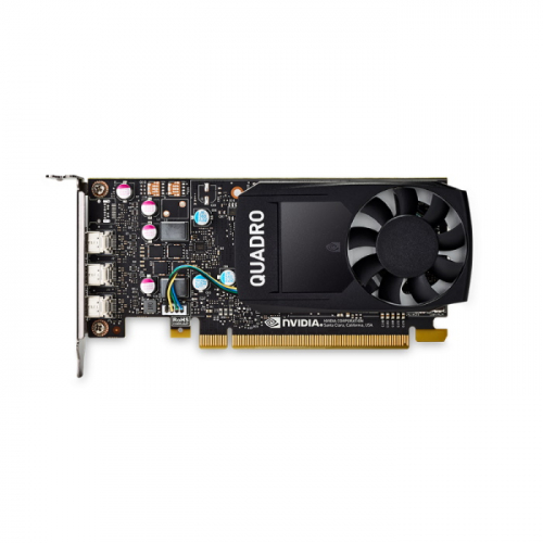Видеокарта PNY Quadro P400 V2, 2GB GDDR5, 64bit, PCI Express 3.0 x16, CUDA Cores 256, 3 x mDP 1.4, 150 mm, 30W (VCQP400V2-SB)