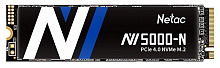 Netac SSD NV5000-N 500GB PCIe 4 x4 M.2 2280 NVMe 3D NAND, R/ W up to 4800/ 2700MB/ s, TBW 320TB, without heat sink (NT01NV5000N-500-E4X)