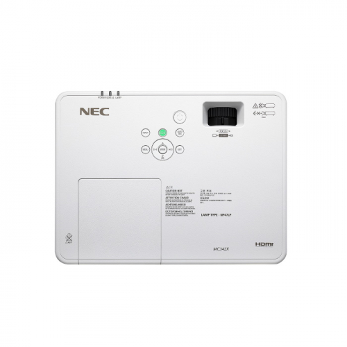 Проектор NEC MC342X 3LCD, 1024 x 768 XGA, 4:3, 3400lm, 16000:1, White фото 5