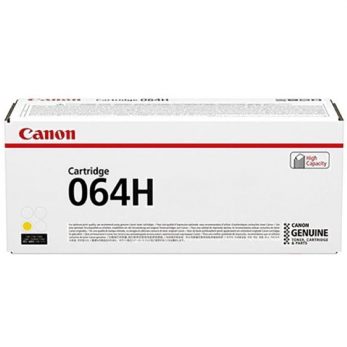 Картридж лазерный Canon CRG 064 H Y желтый 10400 страниц для Canon MF832Cdw (4932C001)