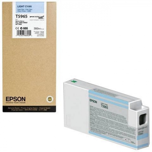 Картридж EPSON T5965, светло-голубой, 350 мл., для Stylus Pro 7900/ 9900 (C13T596500)