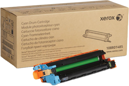 Драм-картридж XEROX VersaLink C600/ C605 голубой (40K) (108R01485)