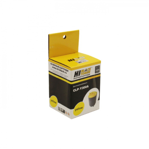 Тонер-картридж Hi-Black HB-CLP-Y300A, желтый, 1000 страниц, для Samsung CLP-300/ 300N/ CLX-2160/ N/ 3160N/ FN (98052090131)