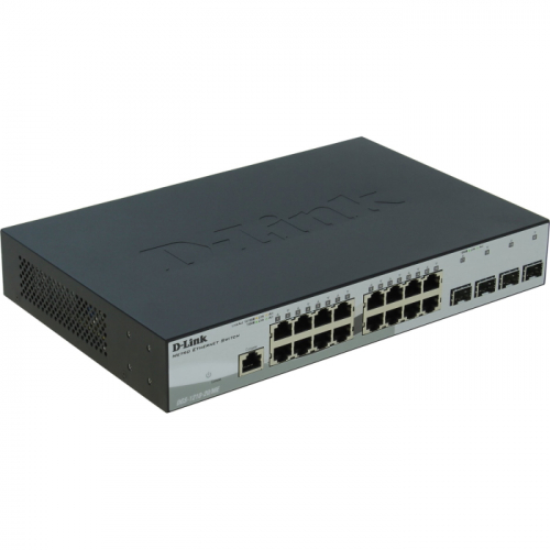 Коммутатор D-Link Metro Ethernet DGS-1210-20/ ME 16x RJ45 (DGS-1210-20/ ME/ A1A) (DGS-1210-20/ME/A1A)