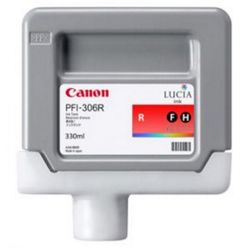 Картридж CANON PFI-306R, красный, 330мл., для iPF 8300/ 8300S/ 8400/ 9400/ 9400S (6663B001)