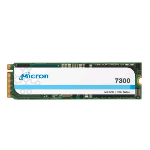 Твердотельный накопитель Micron 7300 PRO SSD M.2 2280 480GB PCIe Gen3 x4 NVMe 3D TLC NAND 1300/400MB/s 50K/15K IOPS MTTF 2M (MTFDHBA480TDF-1AW1ZABYY)