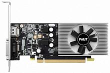 Видеокарта Palit PCI-E PA-GT1030 2GD4 NVIDIA GeForce GT 1030 2048Mb 64 DDR4 1151/ 2100 DVIx1 HDMIx1 HDCP Bulk low profile (NEC103000646-1082F BULK)