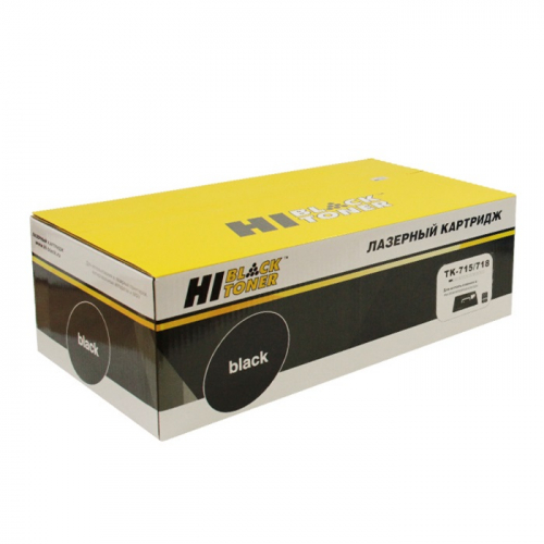 Тонер-картридж Hi-Black HB-TK-715, черный, 40000 страниц, для Kyocera KM-3050/4050/5050 (401091575)