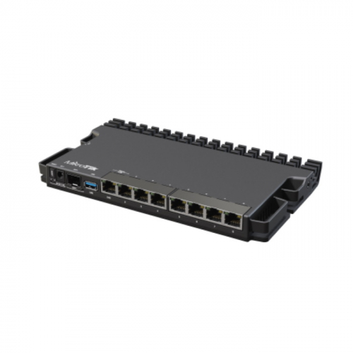 Управляемый маршрутизатор MikroTik RouterBORD 5009UG+S+ with Marvell Armada ARMv8 CPU, 1GB DDR4 RAM, 1GB NAND storage, 1x 2.5Gbit LAN, 7x 1Gbit LAN, 1xSFP+ port, RouterOS L5 (RB5009UG+S+IN) фото 2