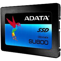 Твердотельный диск 512GB A-DATA Ultimate SU800, 2.5", SATA III, [R/ W - 560/ 520 MB/ s] 3D-NAND TLC, SMI (ASU800SS-512GT-C)