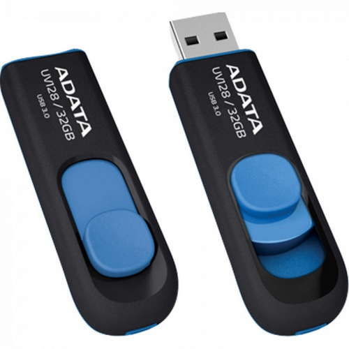 Флеш накопитель 64GB A-DATA UV128, USB 3.0 (AUV128-64G-RBE)