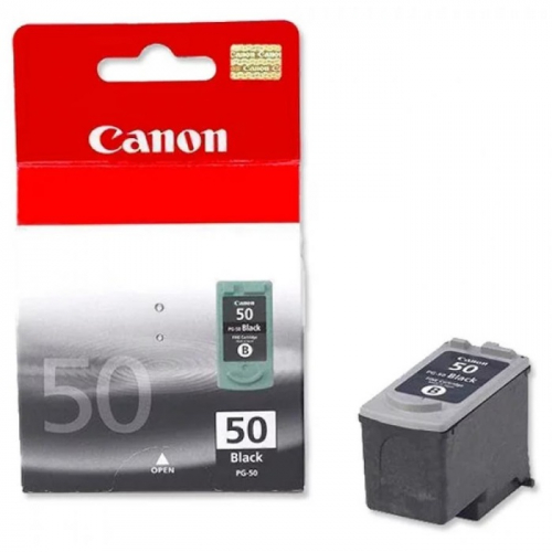 Картридж струйный Canon PG-50, черный, 412 страниц, для MP450/ 150/ 170/ iP6220D/ 6210D/ 2200 (0616B001)