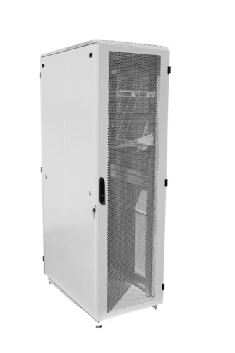 Шкаф телекоммуникационный напольный 33U (600x600) дверь перфорированная (ШТК-М-33.6.6-4ААА)