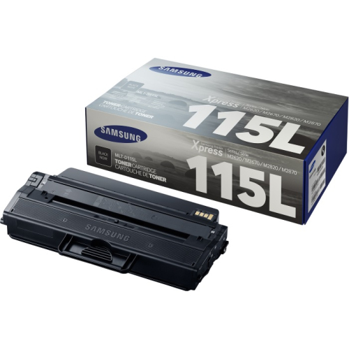 Картридж Samsung MLT-D115L увеличенной емкости черный, 3000 стр. (SU822A)