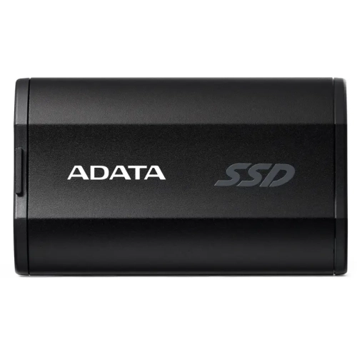 Твердотельный накопитель/ ADATA External SSD SD810, 1000GB, Type-C, USB 3.2 Gen2х2, up to R/ W 2000/ 2000 MB/ s, 72.7x44x12.2mm, Black (5 лет) (SD810-1000G-CBK)