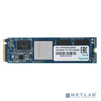 Apacer SSD AS2280Q4 500Gb M.2 2280 PCIe Gen4x4, R4500/ W2500 Mb/ s, 3D TLC, MTBF 1.5M, NVMe, 400TBW, (AP500GAS2280Q4-1)
