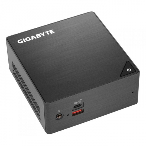 Неттоп GIGABYTE GB-BRI7-8550 Core i7 8550U/ DDR4/ no HDD/ no DVD/ WiFi/ BT/ no OS/ Black (GB-BRI7-8550)