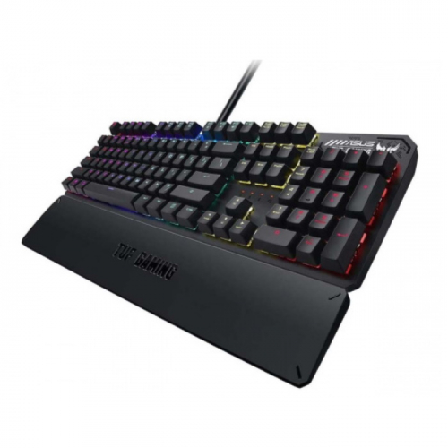 Клавиатура ASUS TUF Gaming K3 Wired, RGB, USB, Grey (90MP01Q0-BKRA00) фото 3