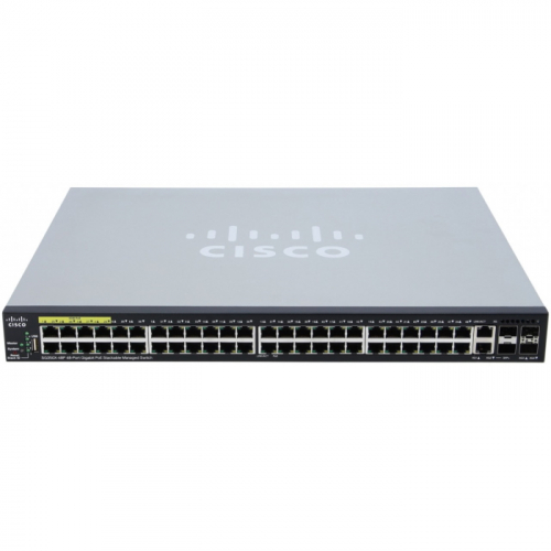 Коммутатор Cisco SB SG350X-48P 48x RJ-45 PoE (SG350X-48P-K9-EU)