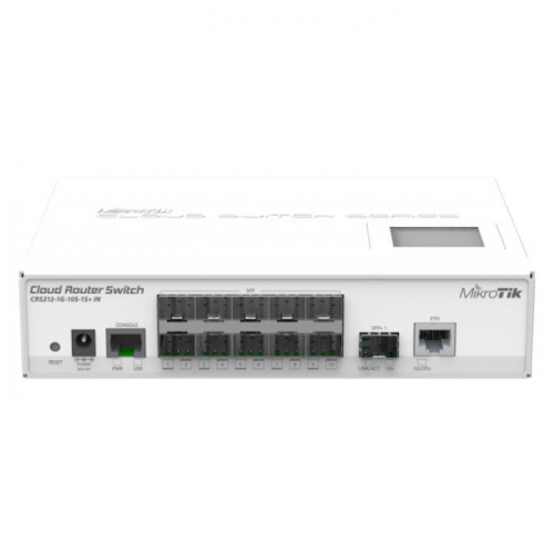 Коммутатор MikroTik Cloud Router CRS212-1G-10S-1S+IN 10x SFP (CRS212-1G-10S-1S+IN)