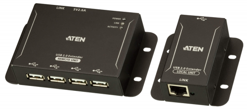 ATEN 4-Port USB 2.0 CAT 5 Extender (up to 50m) (UCE3250-AT-G)