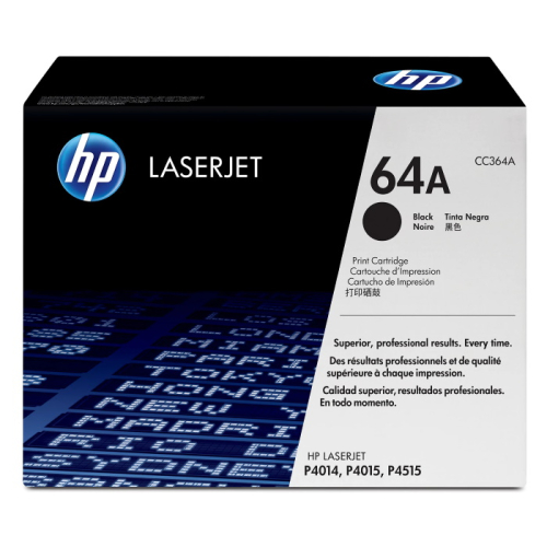 Картридж HP 64A, черный / 10000 страниц (CC364A)