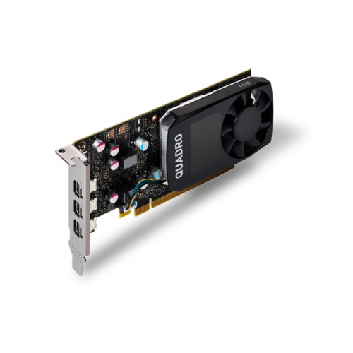 Видеокарта VGA PNY 2GB Quadro P620 V2 GDDR5, 128 bit, 4xmDP, 1xPCI Express 3.0, 4xmDP-DP, Active cooling, TDP 40W, LP, Retail (VCQP620V2-PB) фото 2