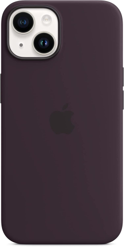 Чехол (клип-кейс) Apple для Apple iPhone 14 Silicone Case with MagSafe A2910 баклажановый (MPT03ZM/ A) (MPT03ZM/A)