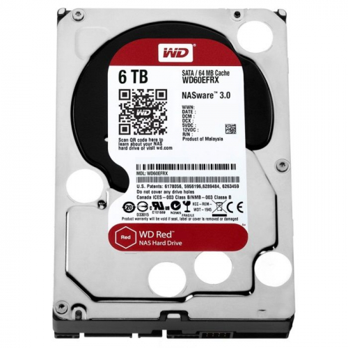 Жёсткий диск WD Red™ WD60EFAX 6ТБ 3,5