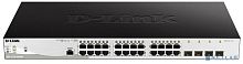 D-Link DGS-1210-28P/ ME/ B2A, L2 Managed Switch with 24 10/ 100/ 1000Base-T ports and 4 1000Base-X SFP ports (24 PoE ports 802.3af/ 802.3at (30 W), PoE Budget 193 W) (DGS-1210-28P/ME/B2A)