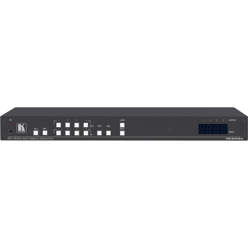 Матричный коммутатор 4х4 HDMI с деэмбеддированием звука; поддержка 4K60 4:4:4 [20-80445030] (VS-44H2A)