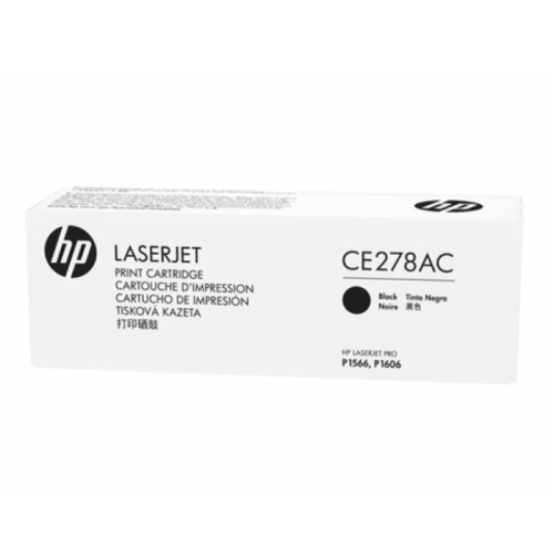 Картридж HP 78A , черный / 2100 страниц для LJP1566/ P1606dn/ M1530 (белая упаковка) (CE278AC)