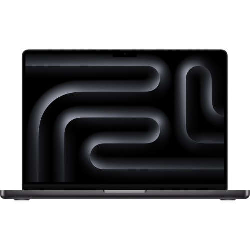 Ноутбук Apple 14-inch MacBook Pro: Apple M3 Pro with 12-core CPU, 18-core GPU/ 18GB/ 1TB SSD - Space Black/ RU (MRX43RU/A)