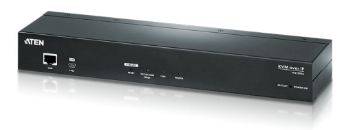 ATEN Single Port KVM over IP Switch with Single Port Power Switch (KN1000A-AX-G)