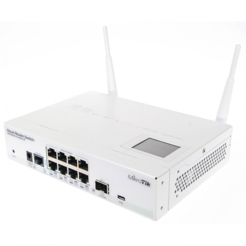Коммутатор Mikrotik Cloud Router CRS109-8G-1S-2HND-IN (CRS109-8G-1S-2HnD-IN)