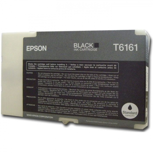 Картридж струйный Epson T6161 черный 3000 страниц для Stylus B300/ 500 (C13T616100)