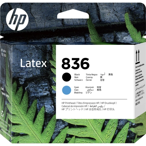 Печатающая головка HP 836 черный/голубой Latex Printhead (4UV95A)