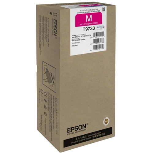 Картридж струйный EPSON T973 пурпурный 22000 страниц для WF-C869RDTWF (C13T973300)