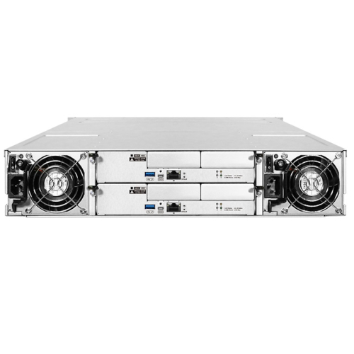 *Система хранения данных EonStor GS 2000 2U/ 24b,2x12Gb/ s SAS EXP,8x1G iSCSI ports,4xhost board,4x4GB RAM,2x(PSU+FAN),2x(SuperCap+Flash module),24xdrive trays,1xRail kit(GS 2024RTCBF-D) (GS2024RTCBF0D-8U32) фото 3