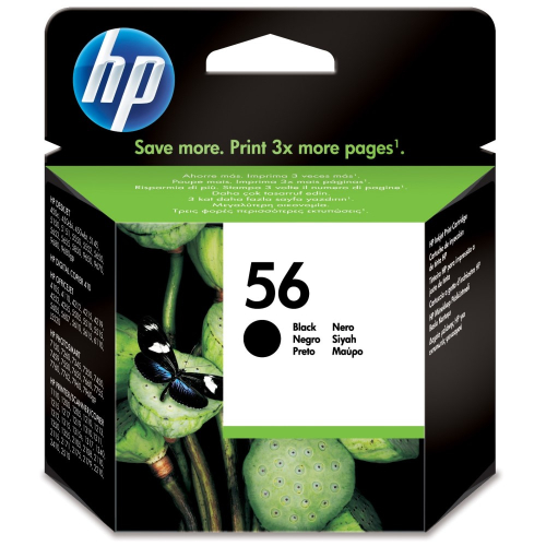 Картридж HP 56 черный 520 стр. (C6656AE)