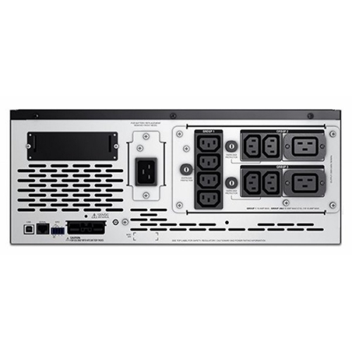 ИБП APC Smart-UPS X 3000VA/ 2700W, 4U/ Tower, Line-Interactive, LCD, 8x C13 (220-240V), 3x C19, SmartSlot, USB, COM, EPO, HS repl. batt. (SMX3000HV) фото 5